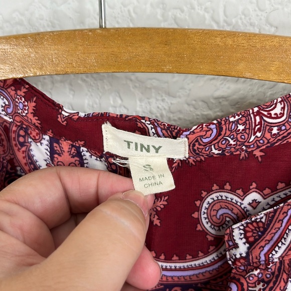 Tiny Anthropologie Devas Popover Sequin Blouse Top - Picture 7 of 8